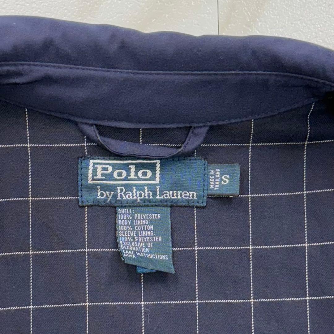 ポロ ラルフローレン スイングトップ ピーチスキン ネイビー S
