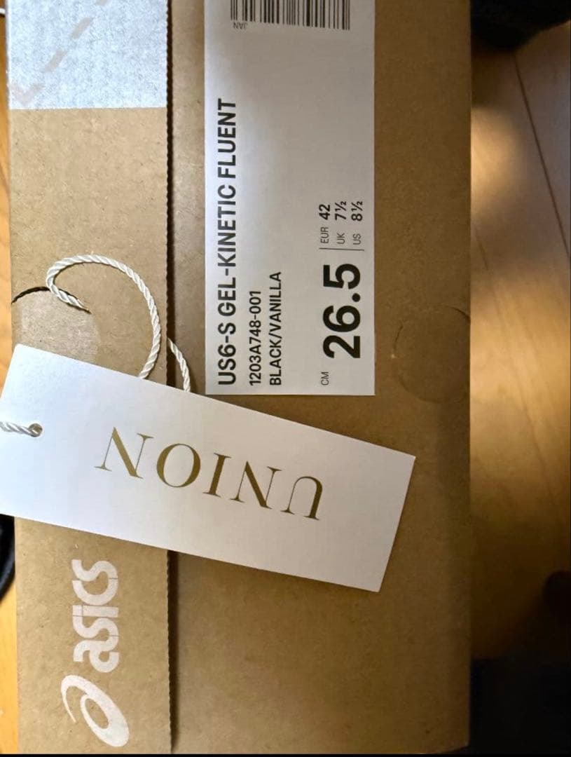 靴 ASICS / US6-S GEL-KINETIC FLUENT 26.5