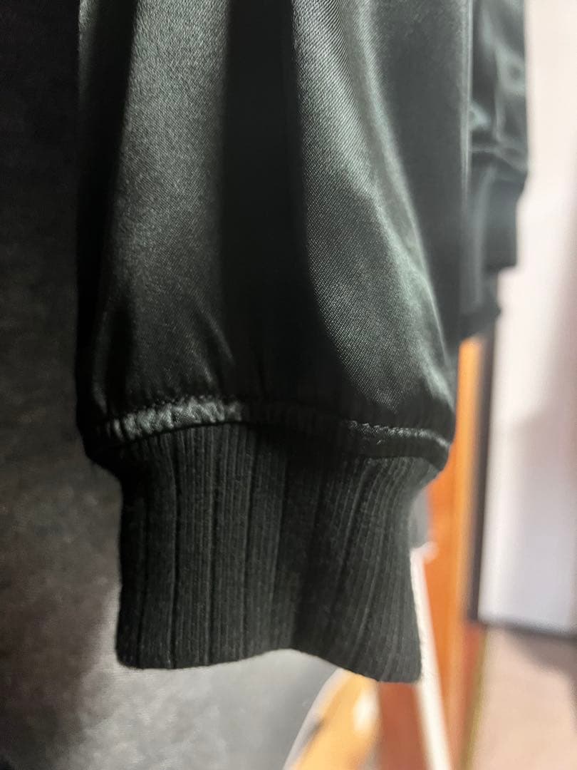 【超美品】hystericglamour crampsレーヨン　スカジャン　S