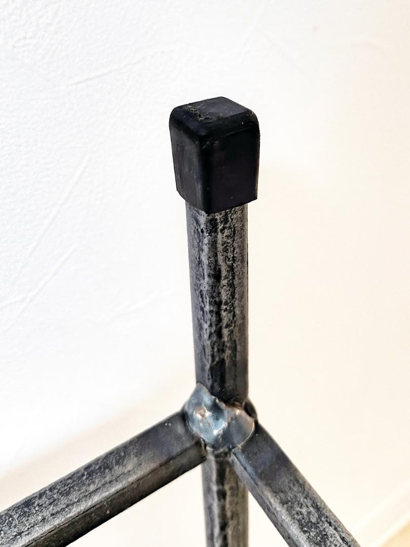 【一部傷あり】アデペシュ　ヴィンテージ加工有りのアイアンスツール