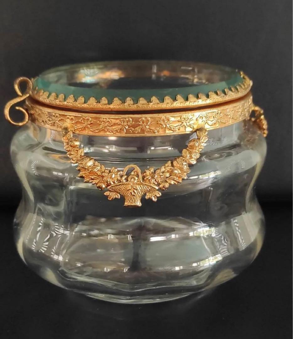 オールドバカラ　Baccarat ガラスケース