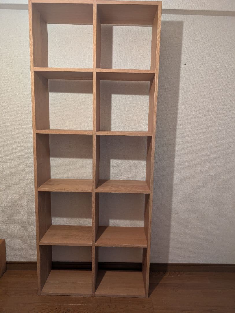 無印良品スタッキングシェルフ 5段×2列