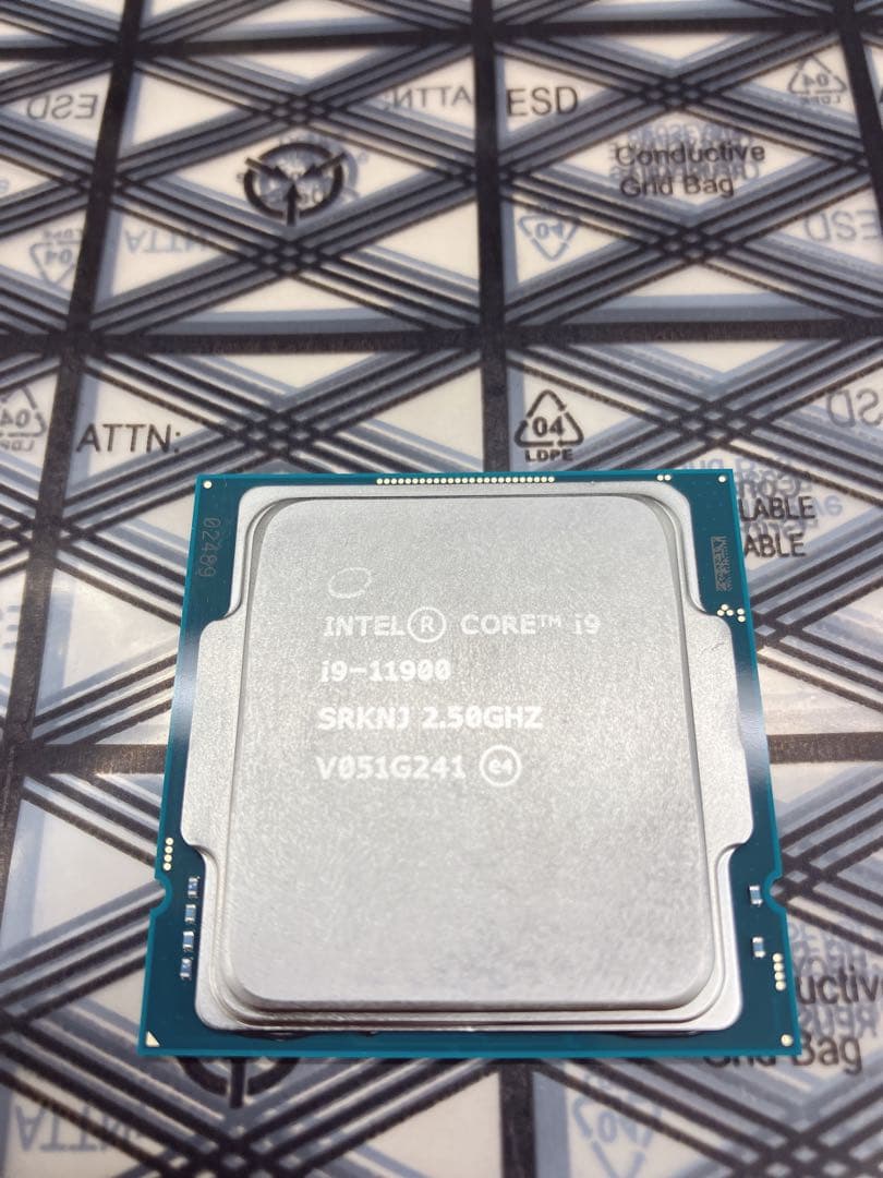 Intel i9-11900 CPU 動作確認済み