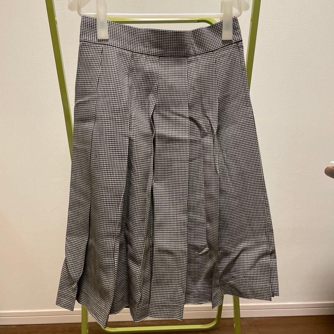 ブラックコムデギャルソン　ウールスカート