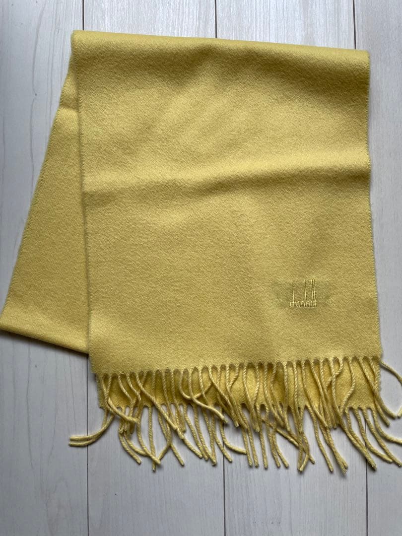 dunhillカシミヤマフラー