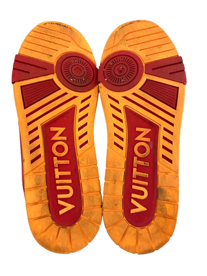 Louis Vuitton スニーカー レッド/イエロー