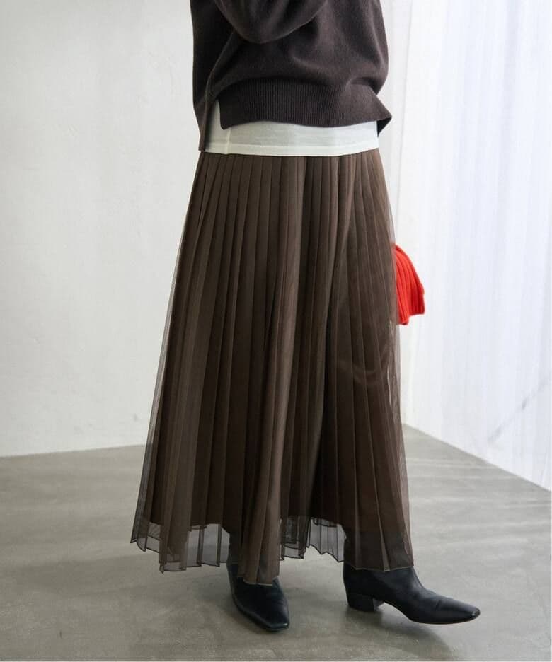 ★パティ★IENA シアープリーツスカート　今期品新品