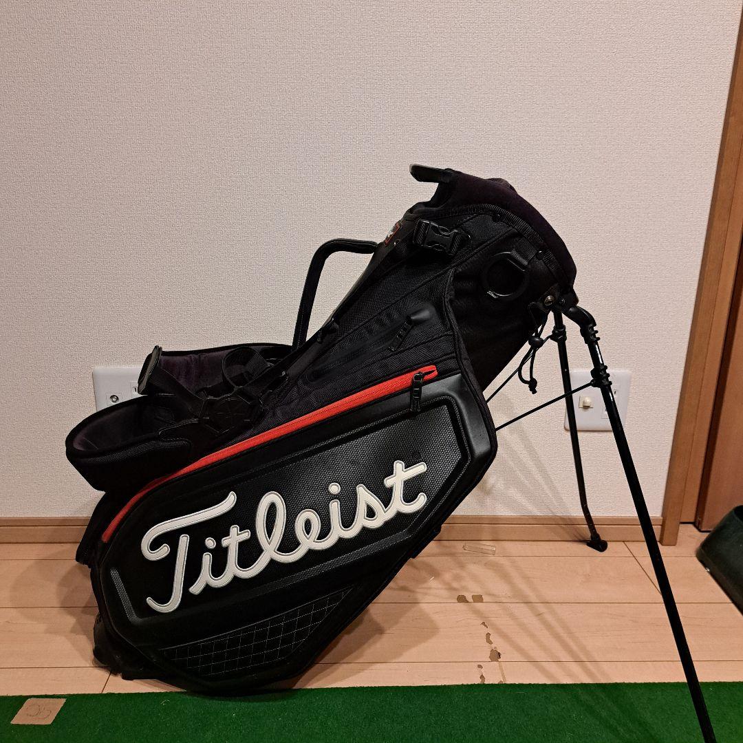 希少 ジェットブラック タイトリスト スタンド