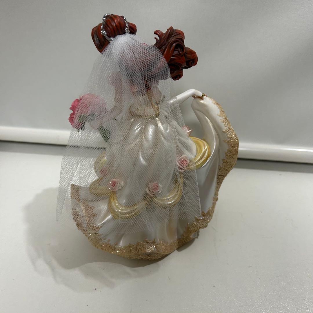 ディズニー 美女と野獣 ベル ウェディング フィギュア ブライダル クチュール