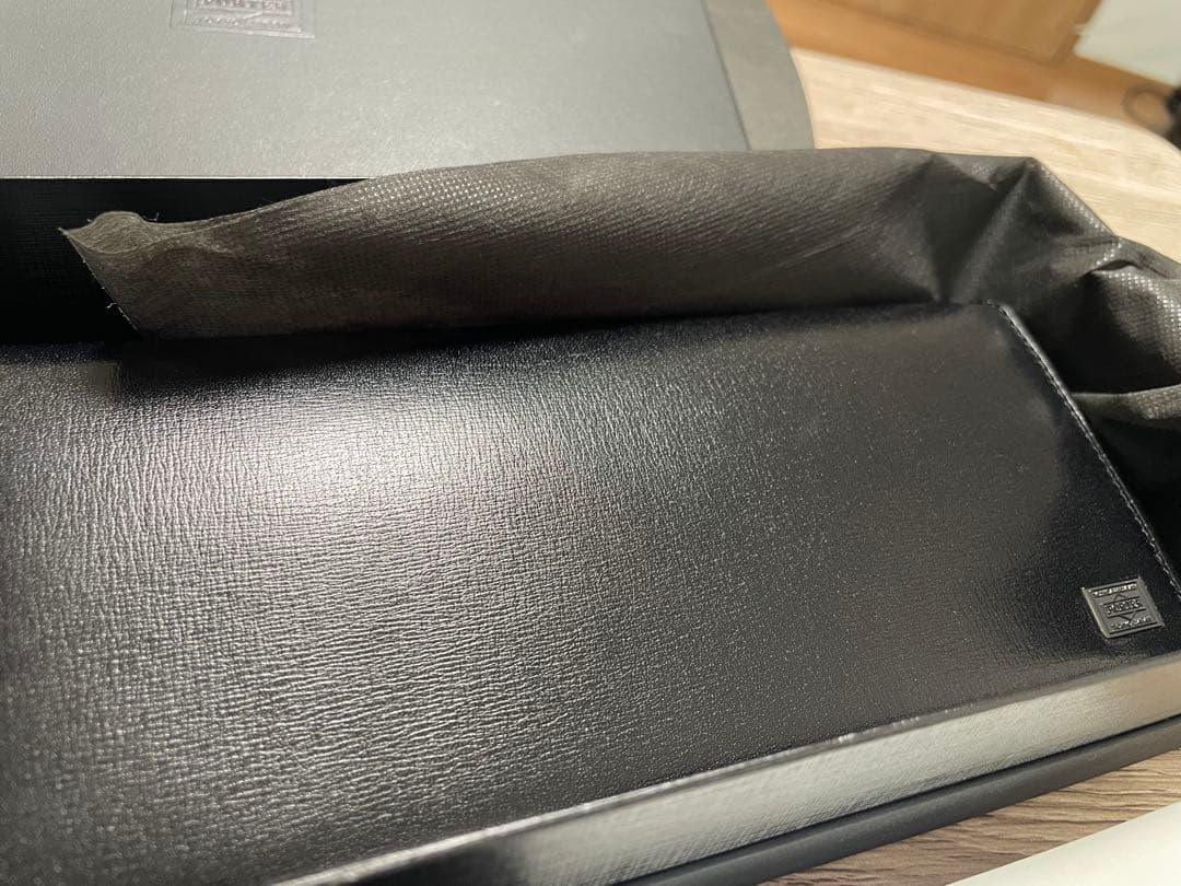 PORTER PLUME LONG WALLET ポーター 長財布 黒 ブラック