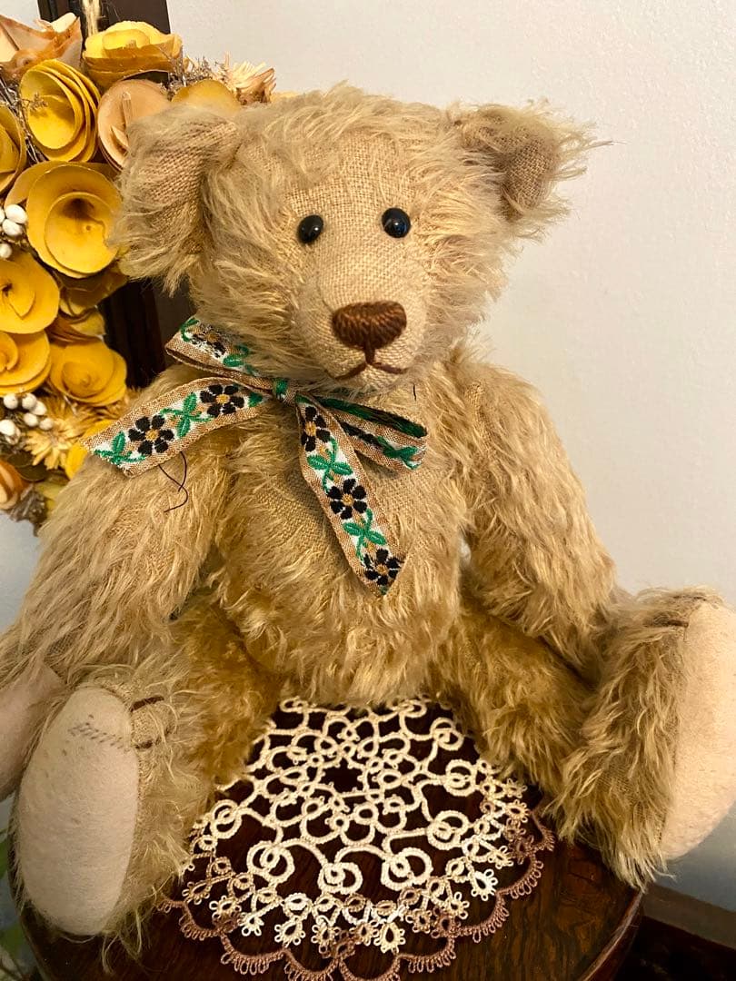 ʕ•ᴥ•ʔ アーティストテディベア　 ジャッキーモリスさん作