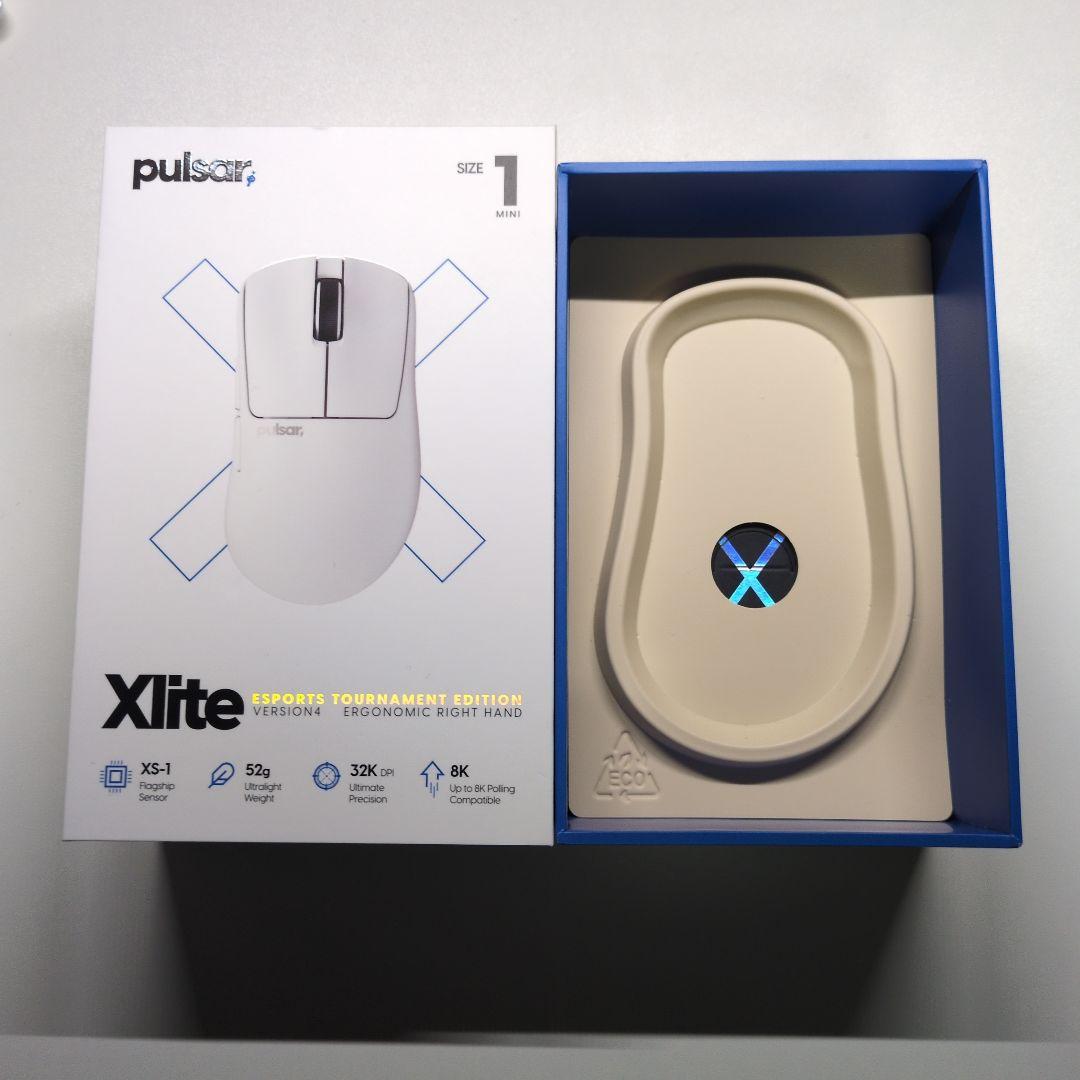 Pulsar Gaming Gears Xlite V4 Mini 52グラム