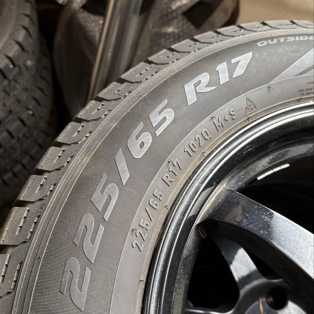17インチアルミ　スタッドレス
