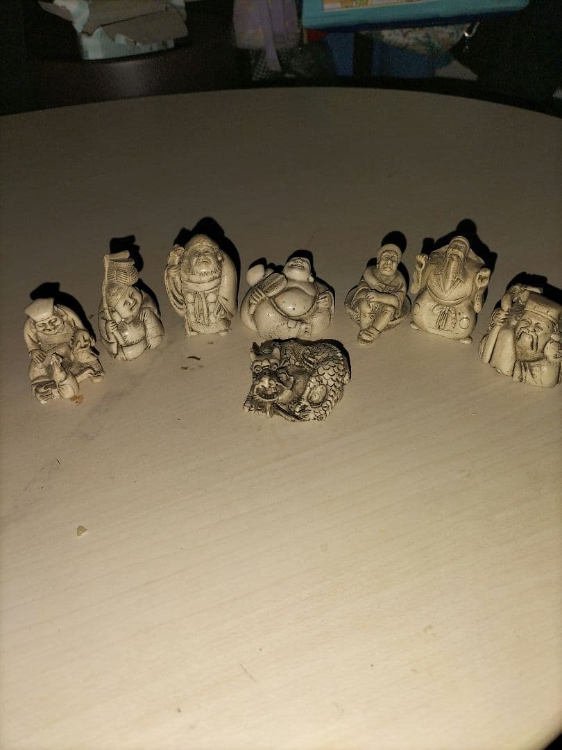 骨董品　根付け　天然素材　縁起物　中国