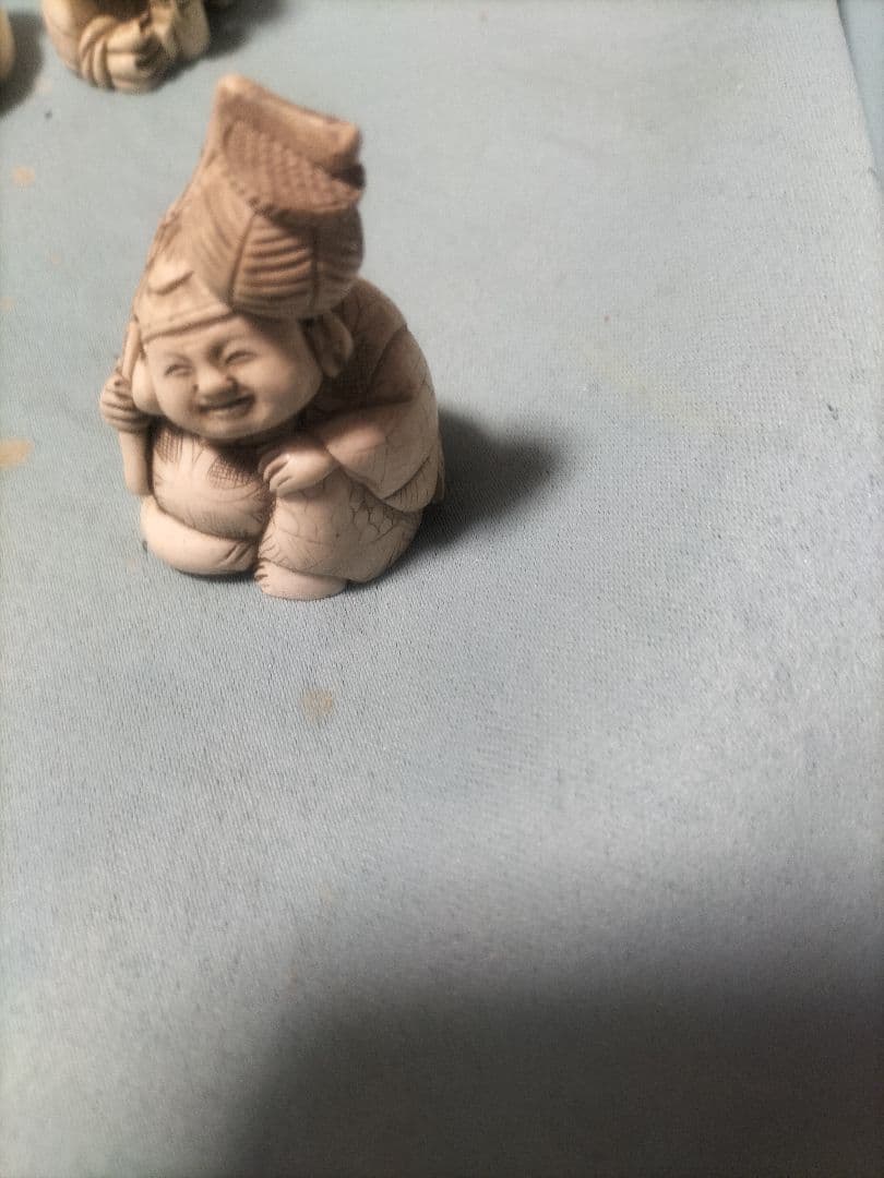 骨董品　根付け　天然素材　縁起物　中国