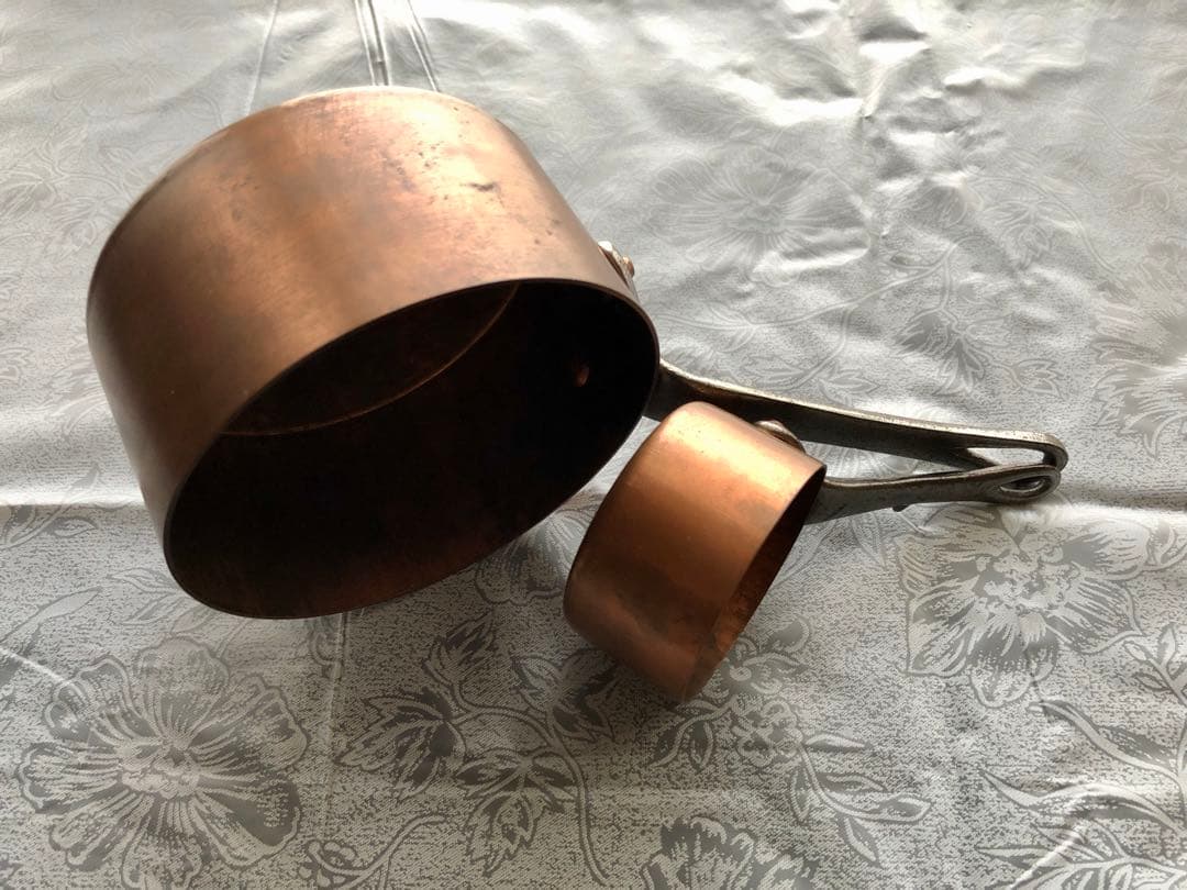 銅なべ 5サイズセット アンティークレトロ満載