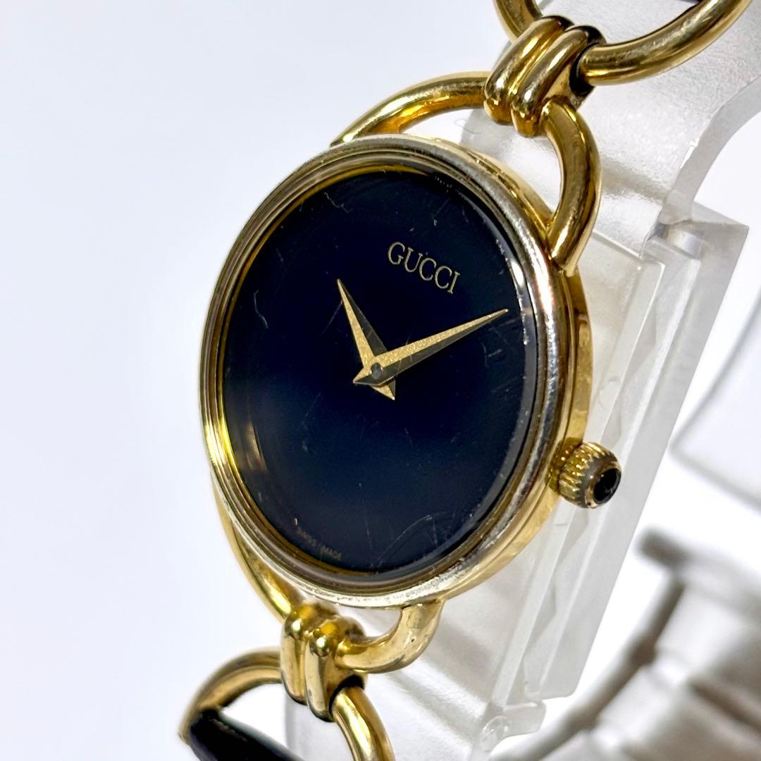新品電池交換済 GUCCI レディース腕時計 6000.2.L ブレスウォッチ.