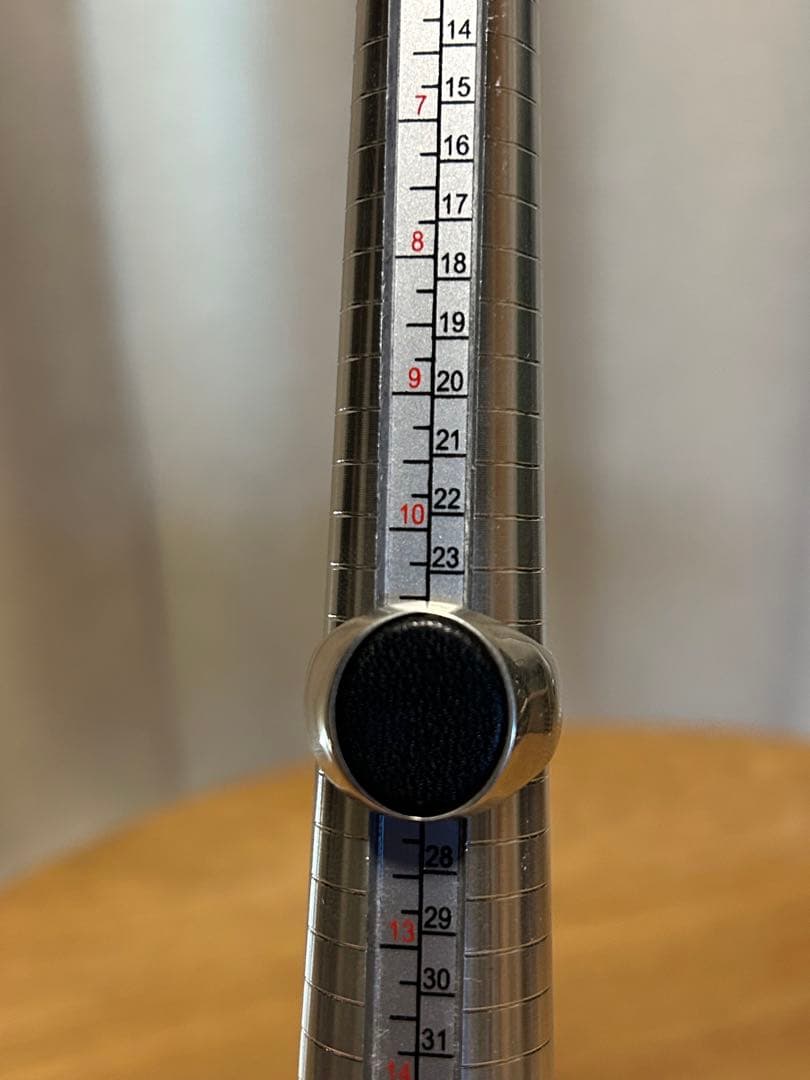 エツシ　シグネットリング　レザー