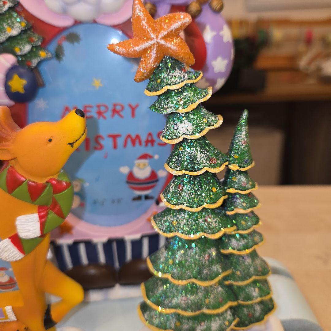 クリスマス装飾品 付きフレーム5個付き