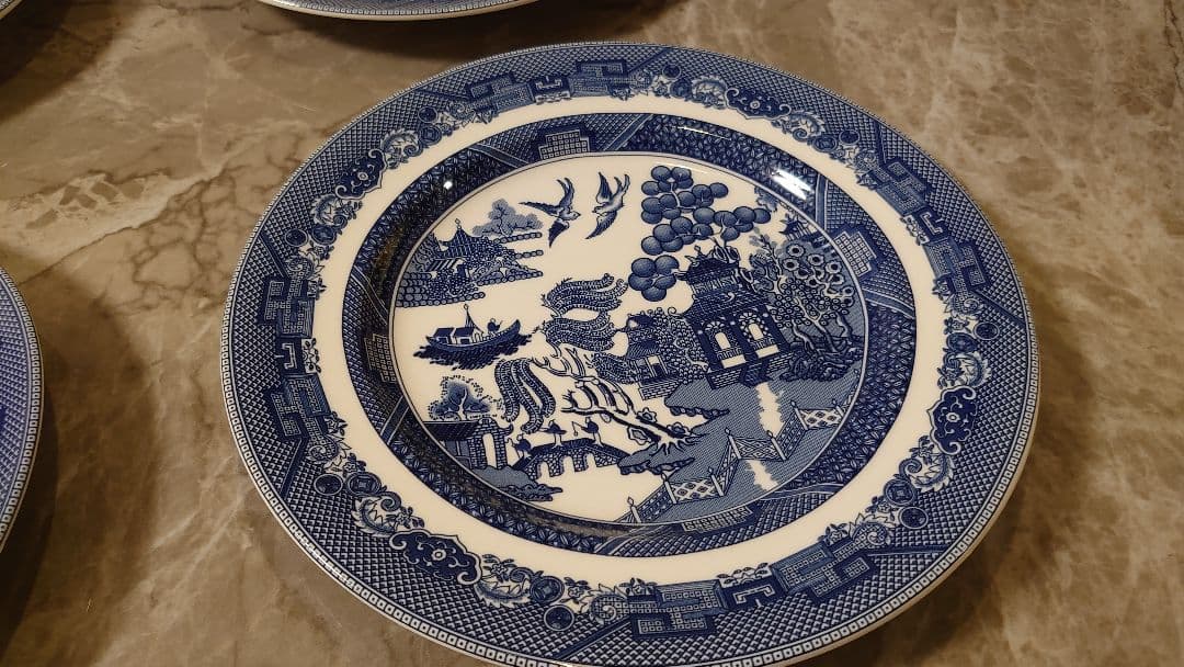 Johnson Brothers ジョンソンブラザーズ ウィロー ディナーセット