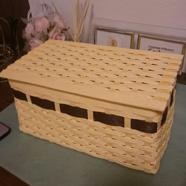 ハンドメイド 小物入れ金具付