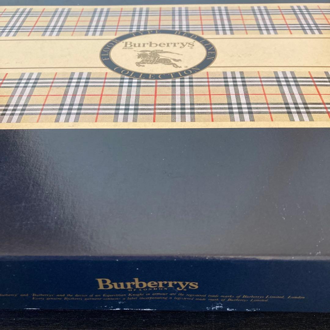バーバリー　ひざ掛け　65×120 日本製　ノバチェック　ホースマーク　刺繍