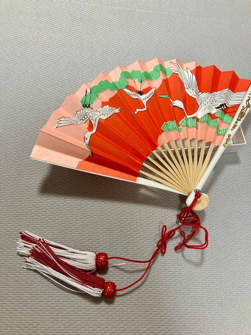 七五三 3歳正絹着物　被布セット　紅一点　花柄