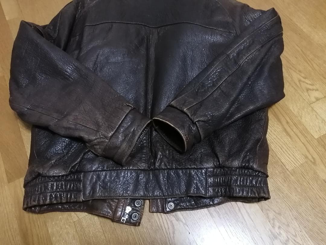 ぜん　KADOYA カドヤ MACEES レザージャケット　Lサイズ