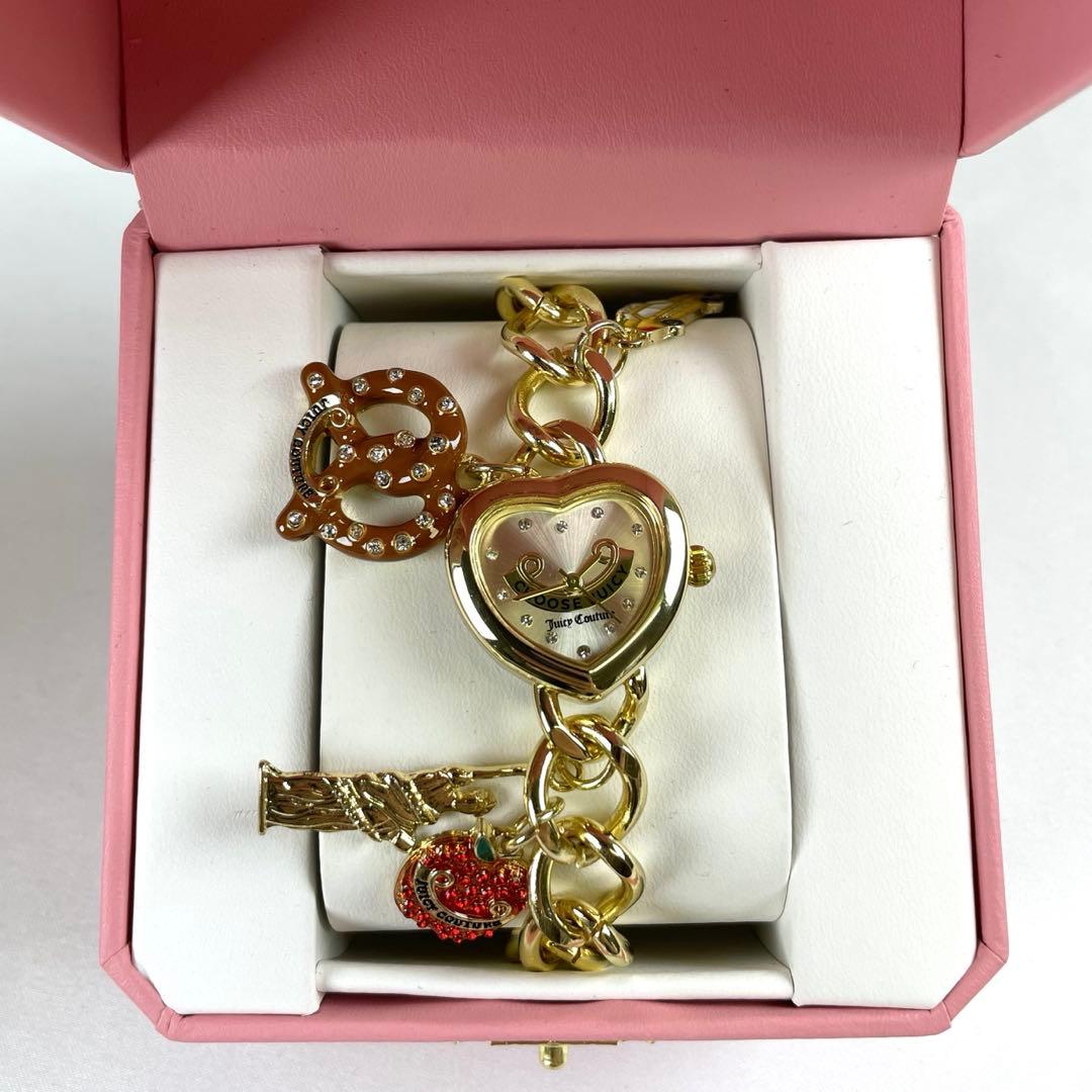 【新品未使用】Juicy Couture ハート型 腕時計
