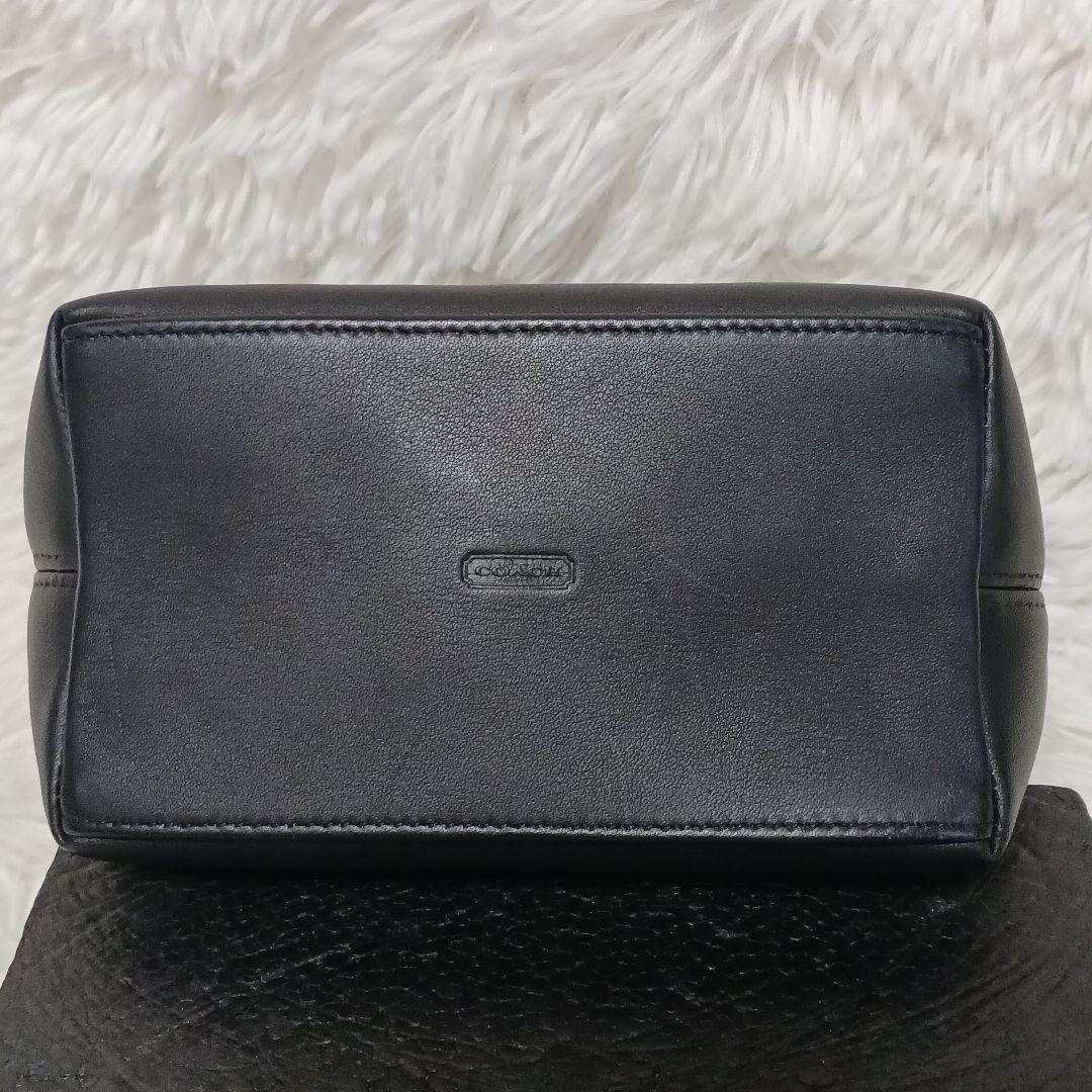 【美品】COACH オールドコーチ アクセサリーポーチ ミニハンドバッグ