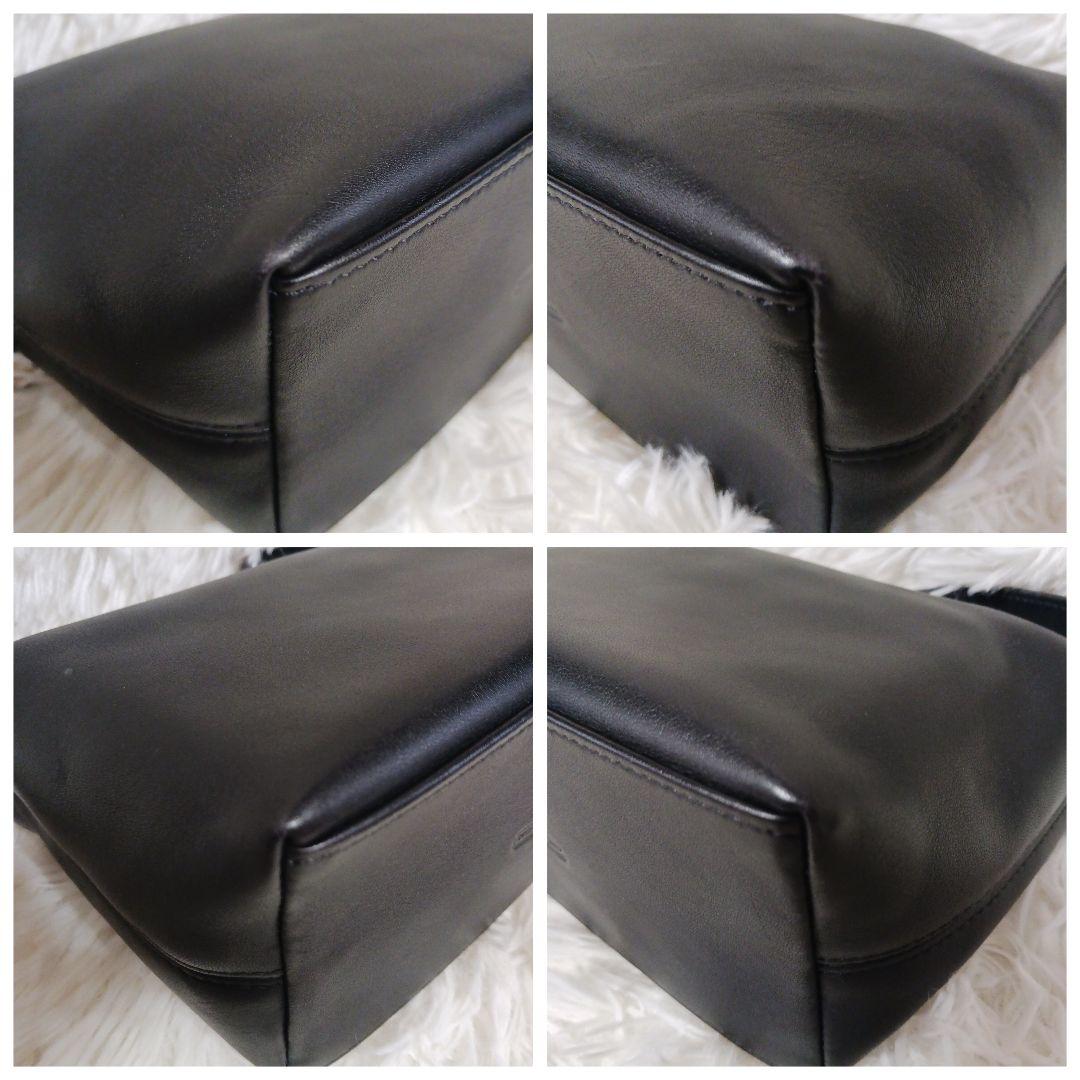 【美品】COACH オールドコーチ アクセサリーポーチ ミニハンドバッグ