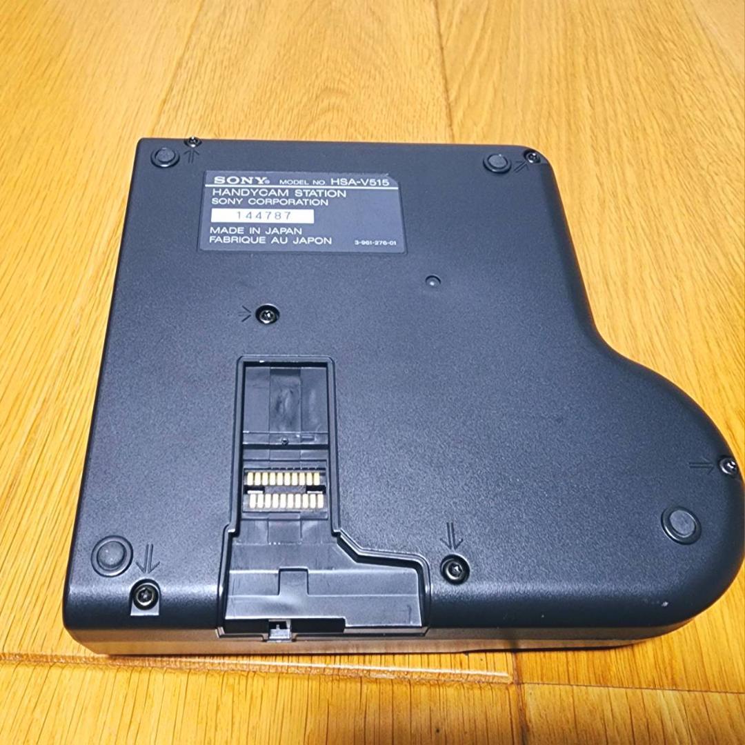 【動作確認済】高画質 SONY Hi8 8ミリ ビデオカメラ ステーションセット