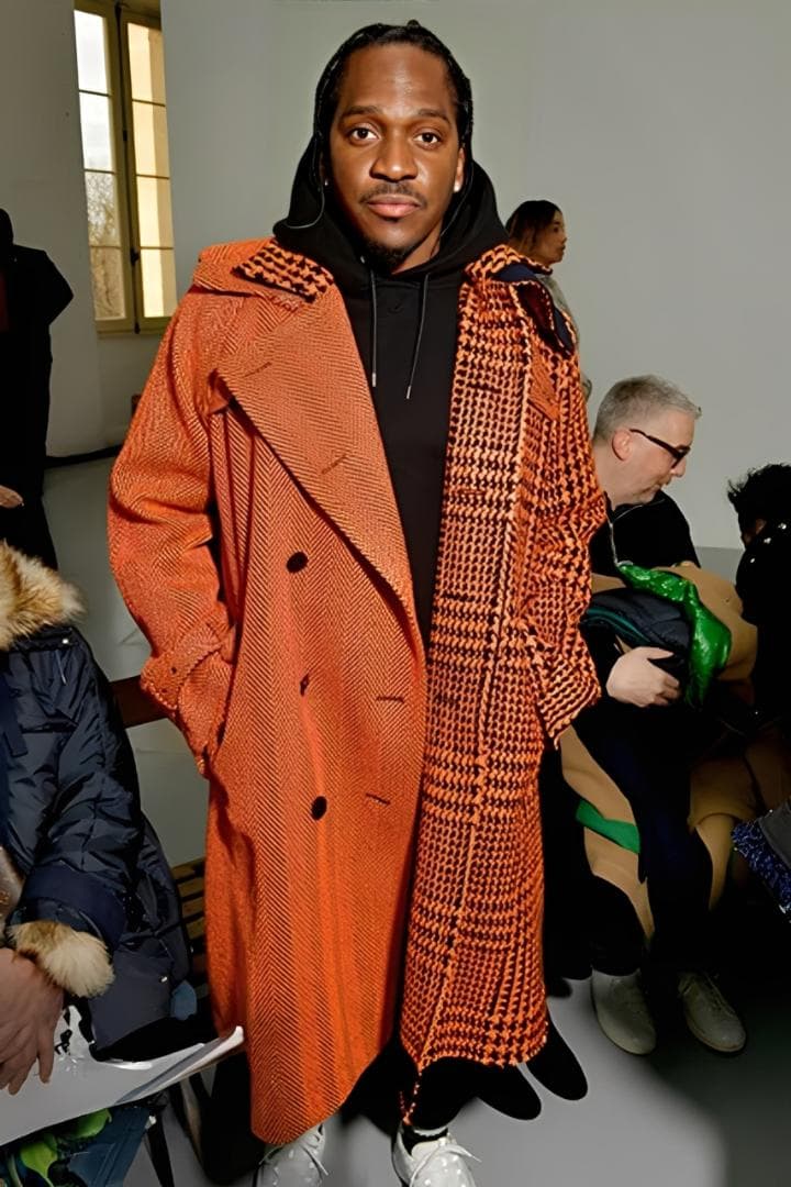 【美品・プッシャT着】sacai 19AW アシンメトリドッキングコート ウール