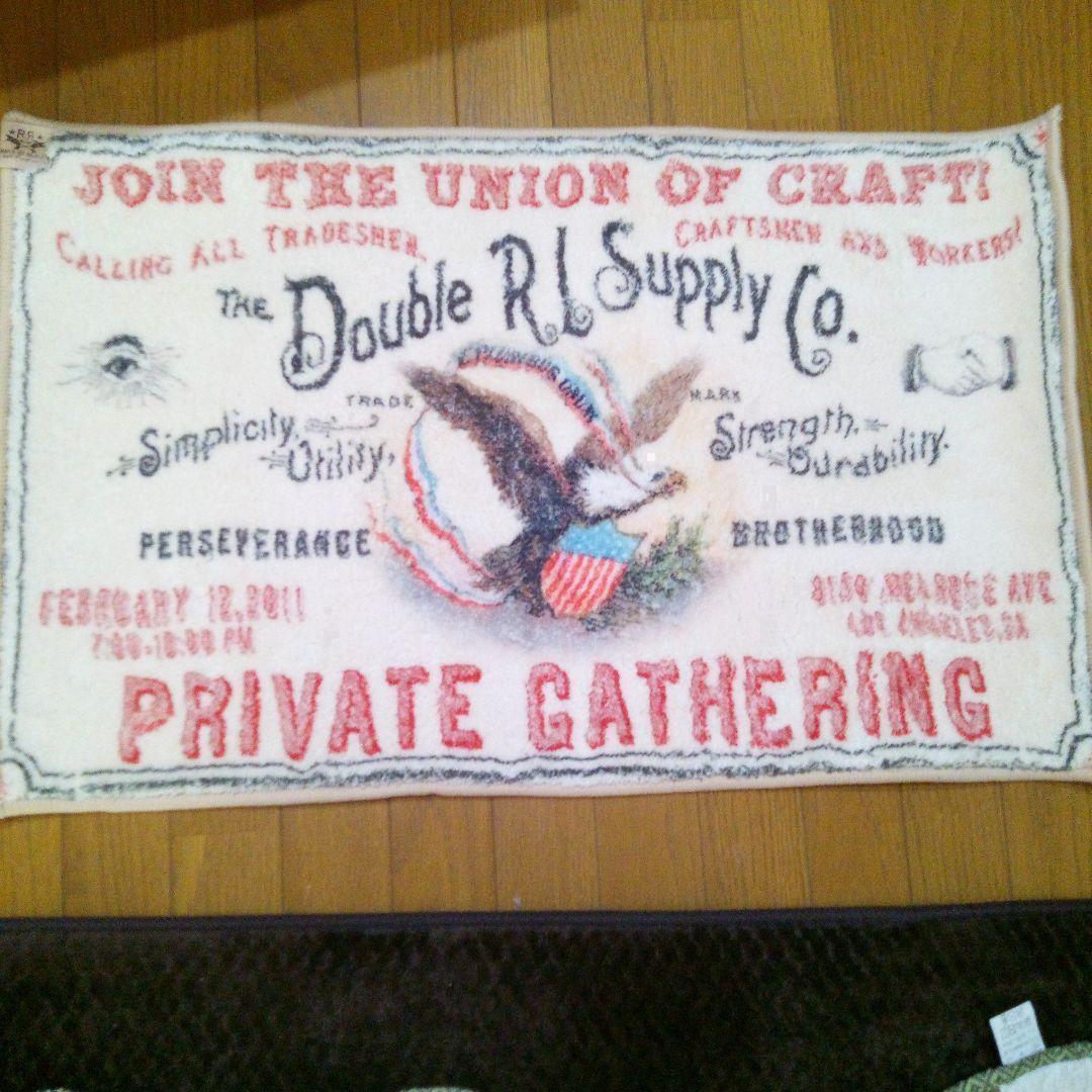 【新品】RRL RALPHLAUREN カーペット ラグ マット 絨毯 イーグル