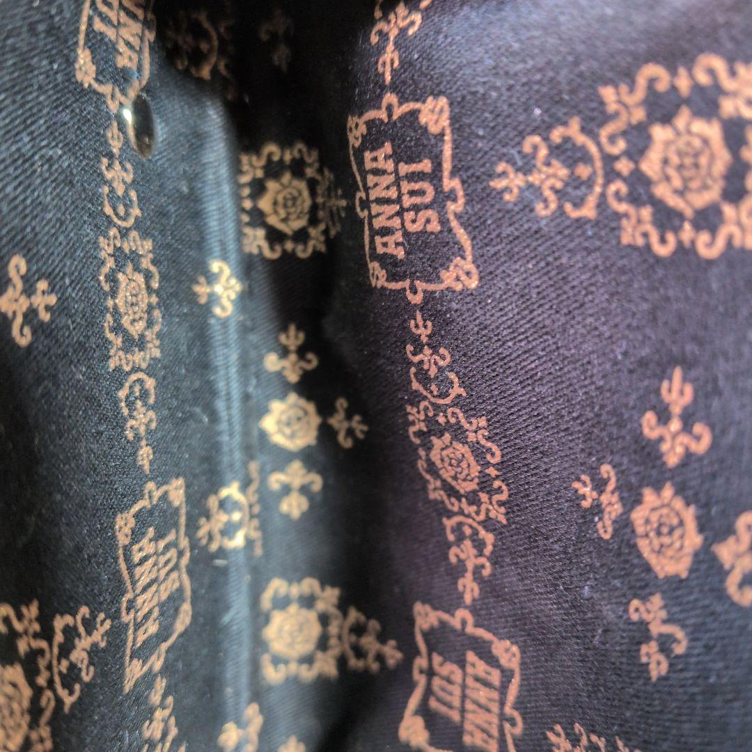 ANNASUI 星型エンボス 二つ折り財布.未使用に近い