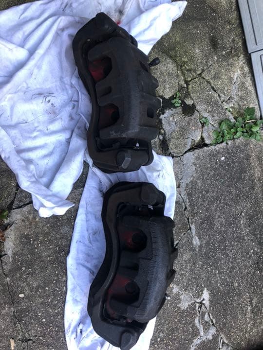 し*な様 コルトプラス　FTO 2ポットブレーキキャリパー流用　パット、セット