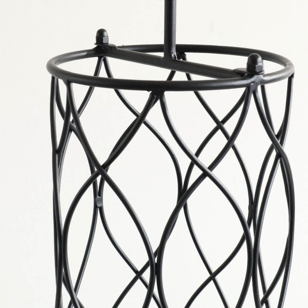 ★アンティーク調 アイアン傘立 アンブレラスタンド 鳥 バード 黒 玄関収納