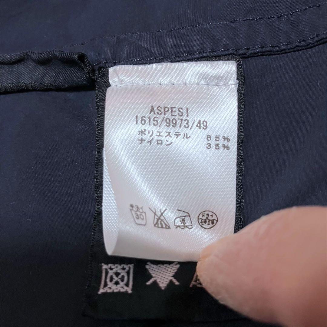 ASPESI スプリングコート ネイビー サイズS