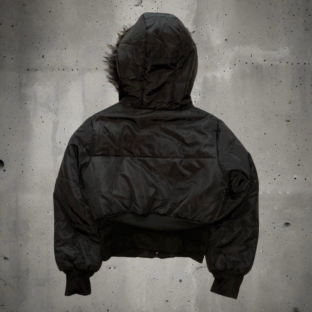 短丈archive furjacket N2B ma-1 y2k grunge