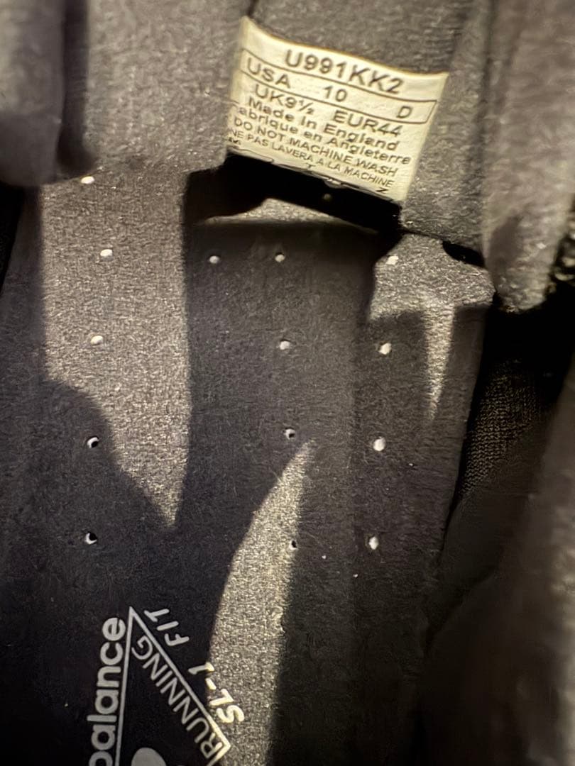 【28.0】 NEW BALANCE 991 V2 Triple Black