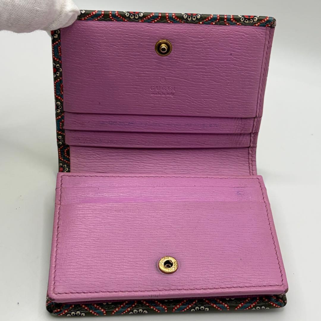 希少！GUCCI GARDEN☆限定 二つ折り財布 コンパクトウォレット