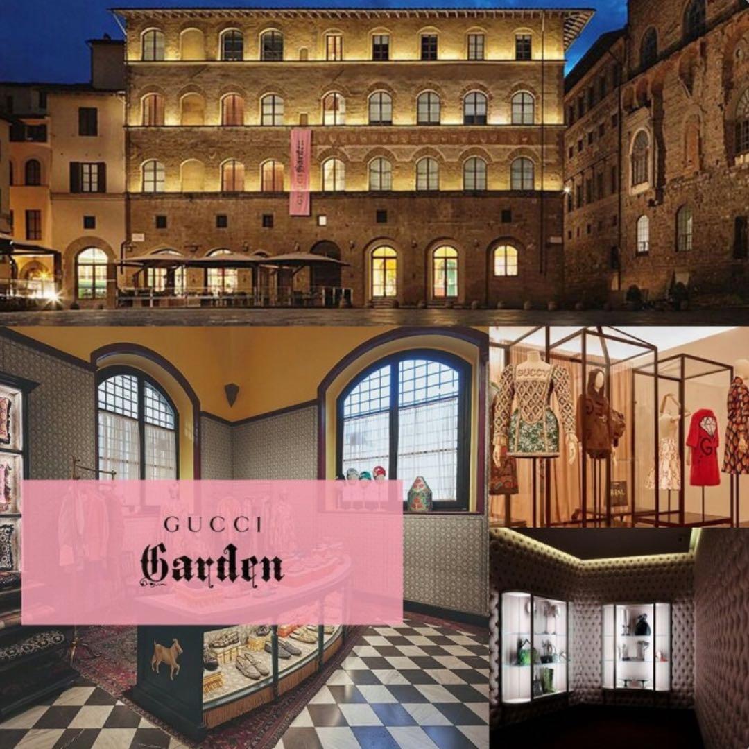 希少！GUCCI GARDEN☆限定 二つ折り財布 コンパクトウォレット