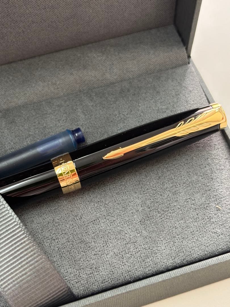 Parker 万年筆 ブラックGT