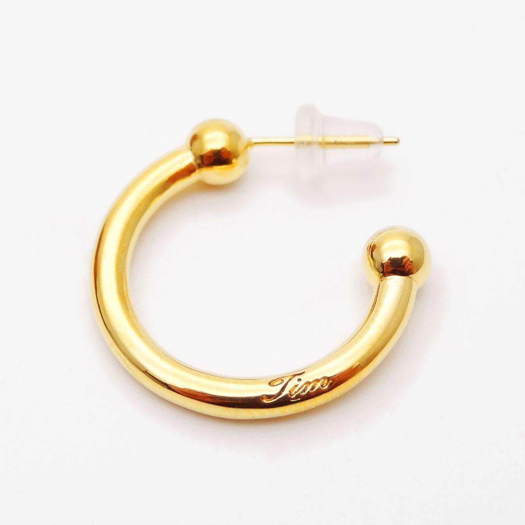 Timvales フープピアス ゴールド