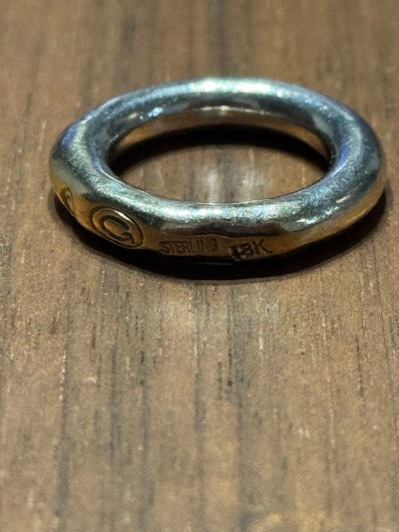 Gaboratory マルカン リング 9号 18K ゴールドサダー