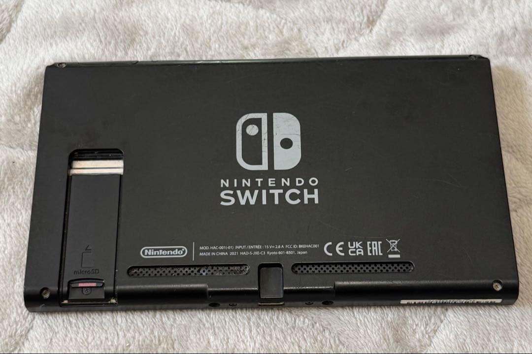 Nintendo Switch ニンテンドースイッチ 本体 ジャンク　初期化済