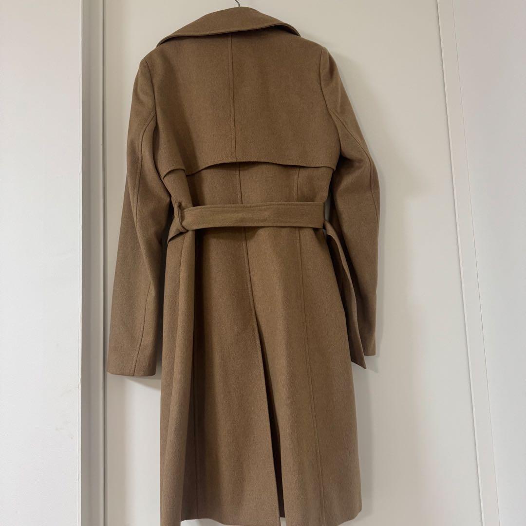 theory ベージュ カシミア　トレンチコート