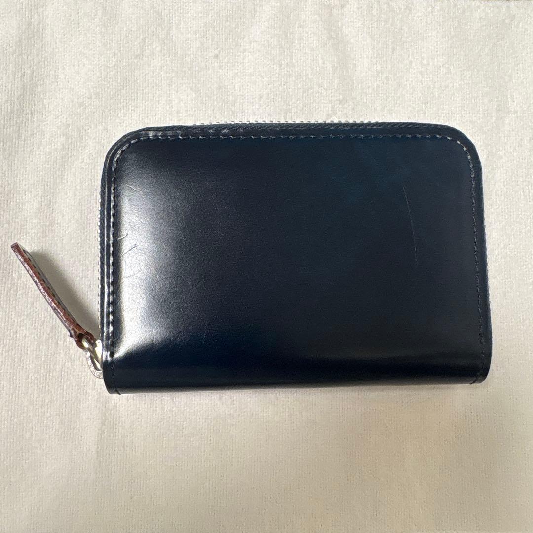 【土屋鞄】 コードバン ファスナーパース