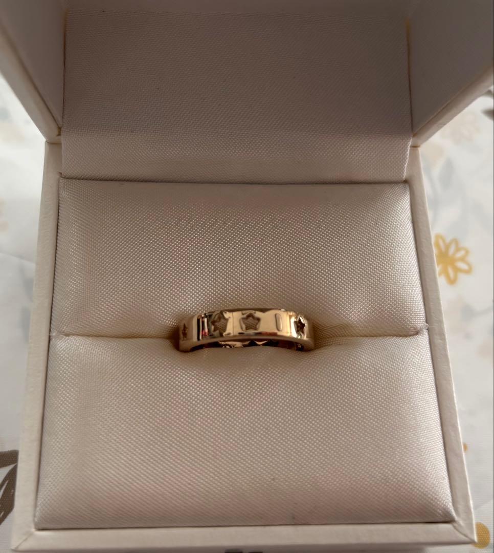Dior ディオール スター透かしリング ゴールド 箱付き 正規品