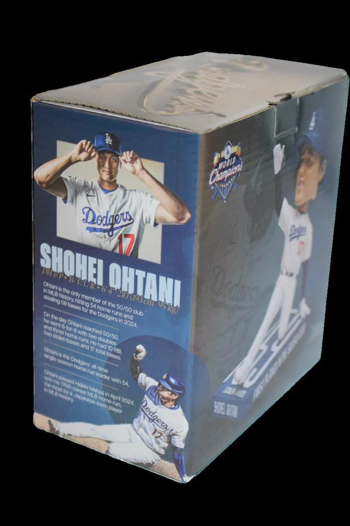 新品 大谷翔平 選手50/50 ボブルヘッド フィギュア人形 No.7